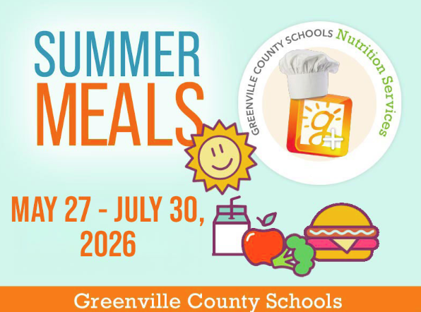 Summer Meals May 27th through July 30th